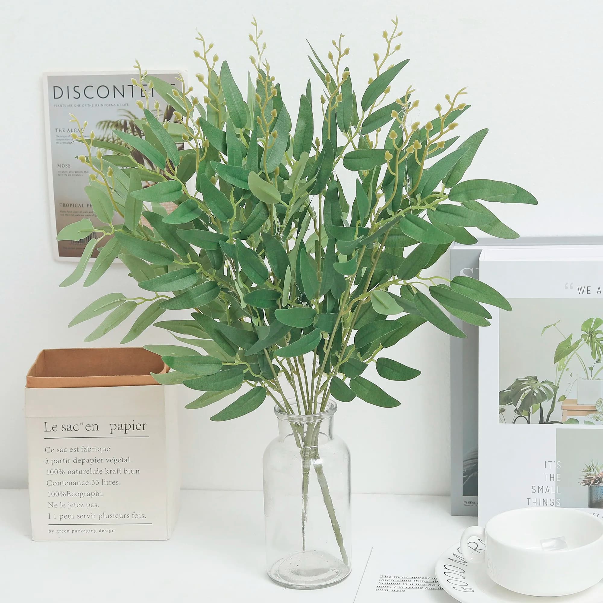 Gałązka z Liśćmi Wierzby 50cm