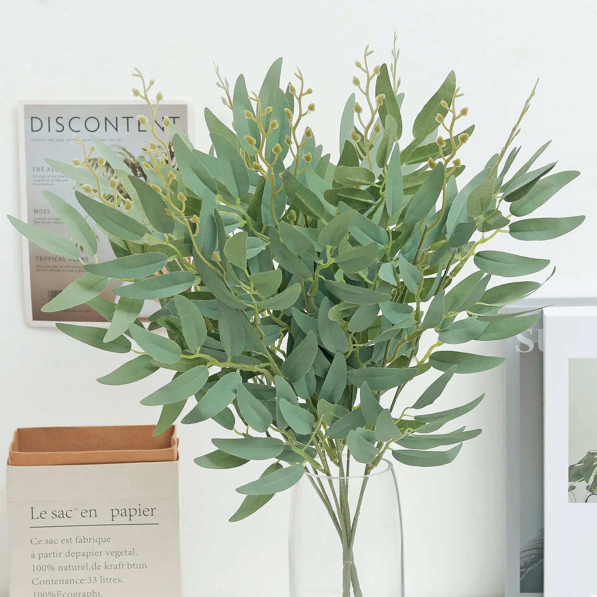 Gałązka z Liśćmi Wierzby 50cm