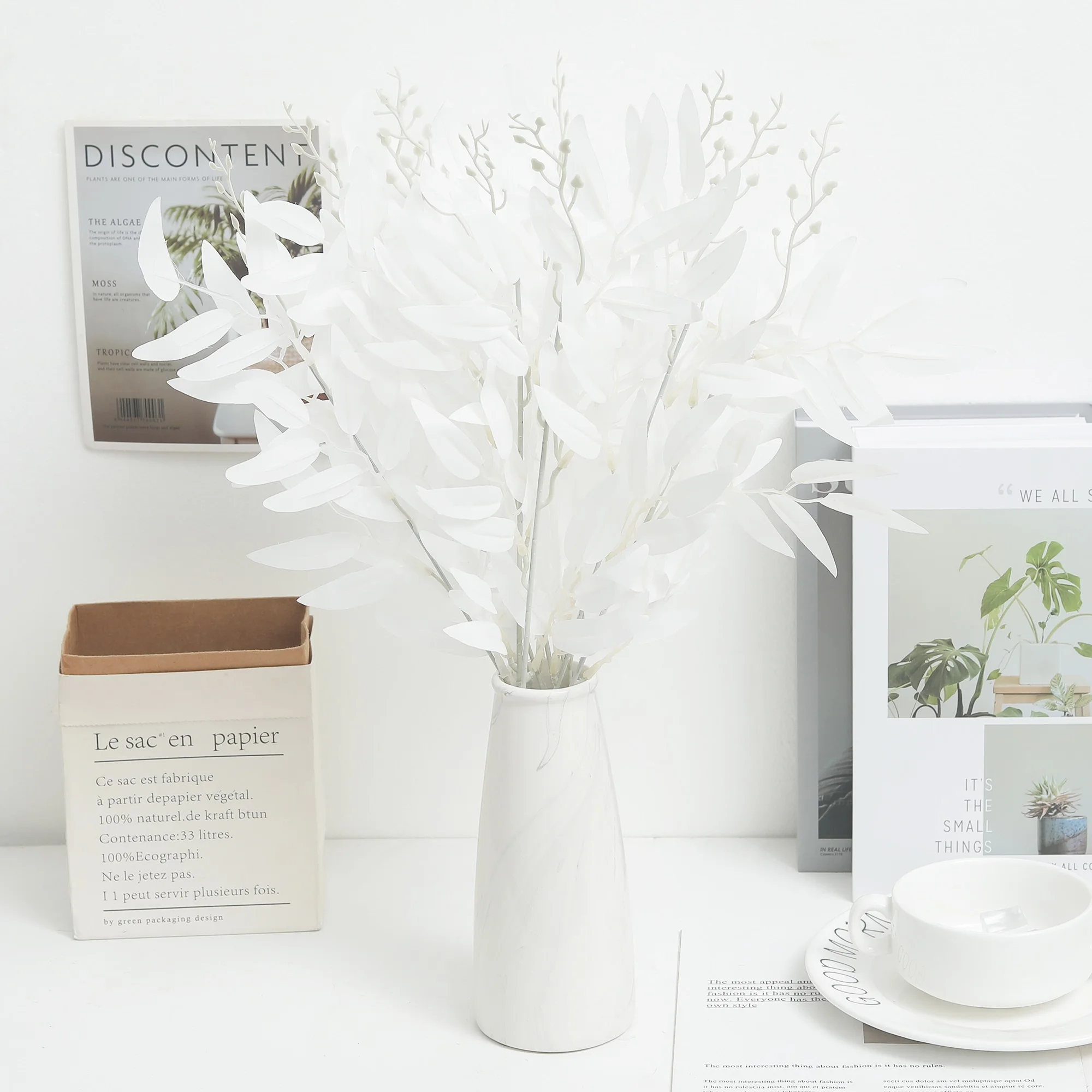 Gałązka z Liśćmi Wierzby 50cm