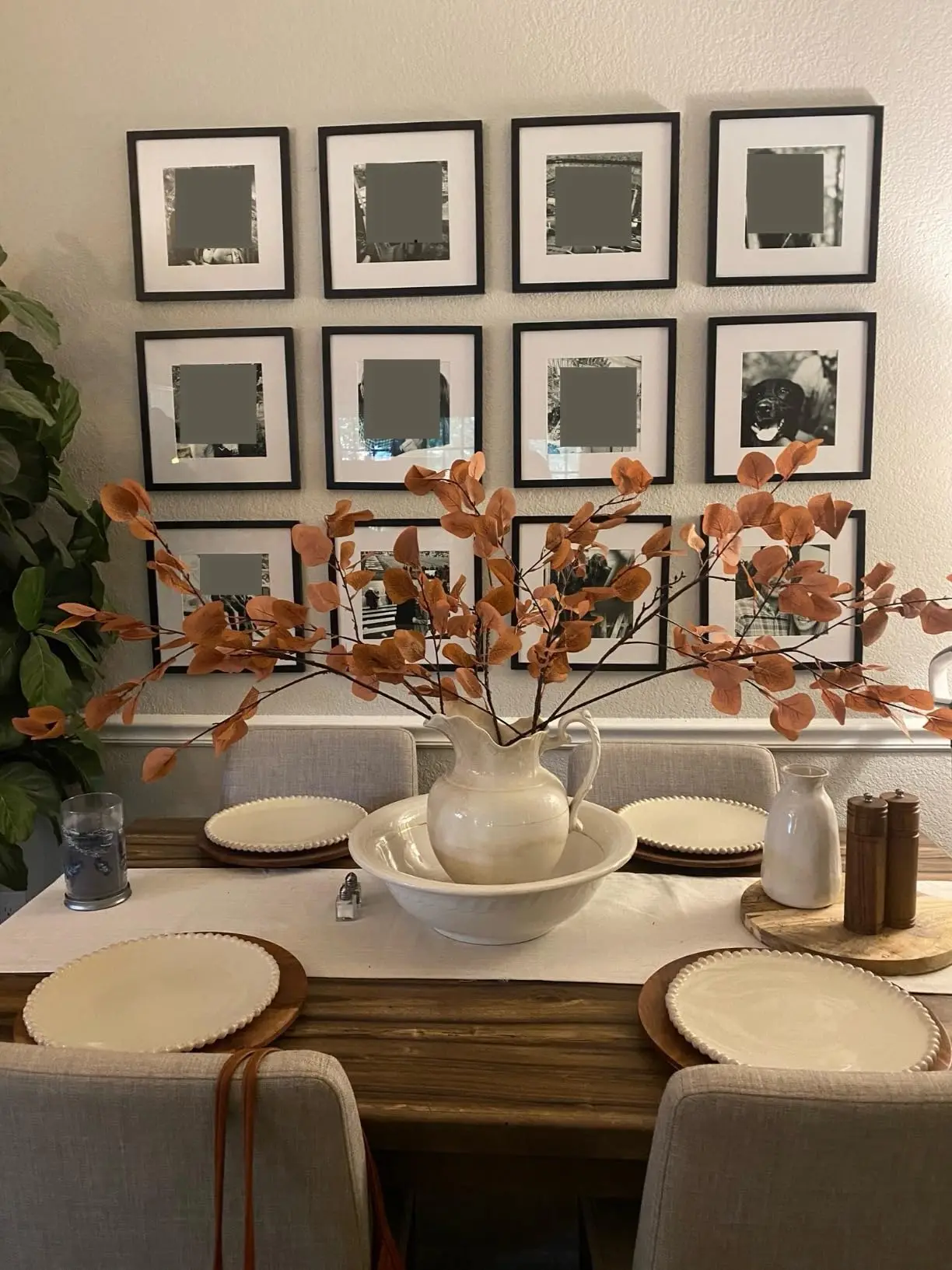 Gałązki sztucznego eukaliptusa 90cm - zestaw 6 sztuk