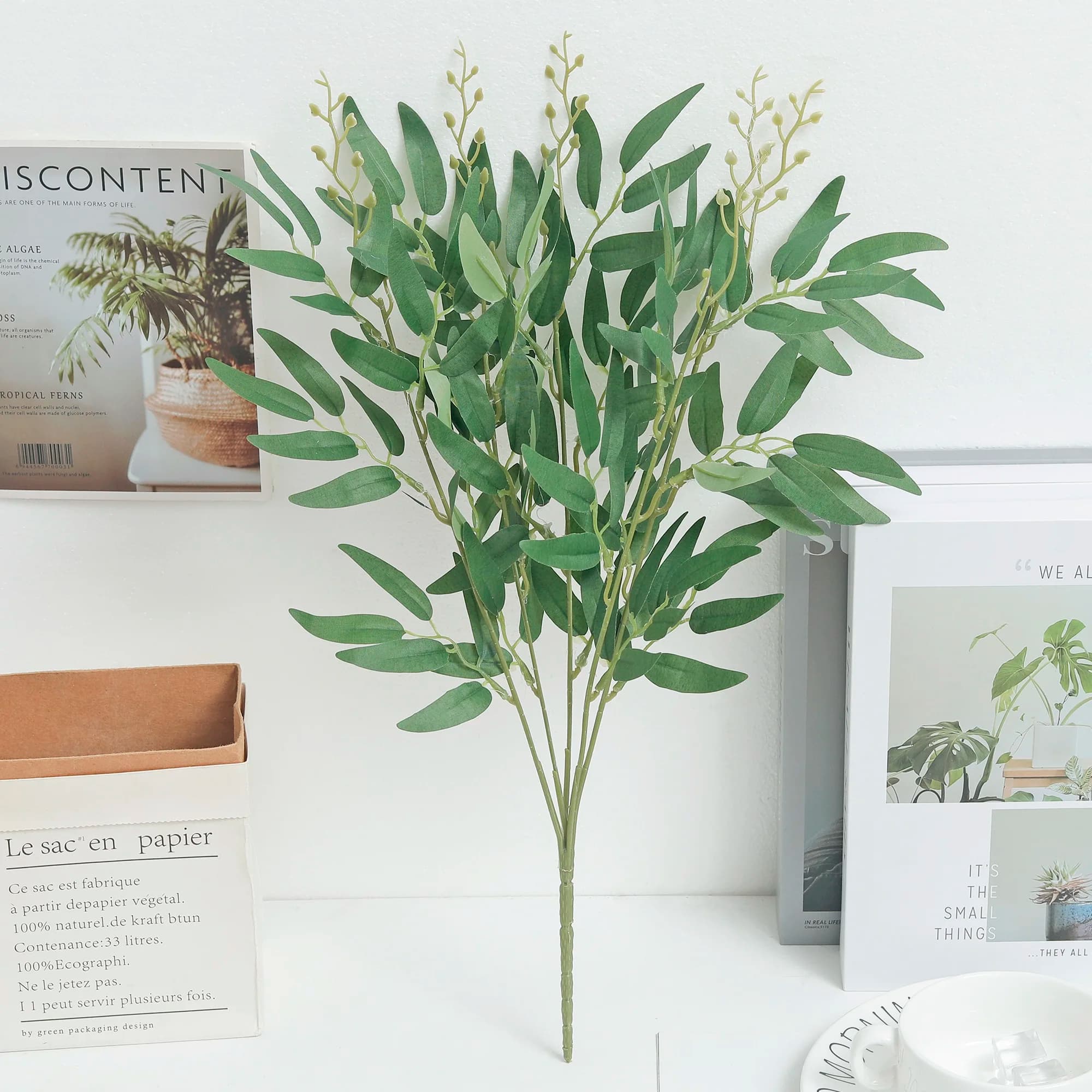 Gałązka z Liśćmi Wierzby 50cm