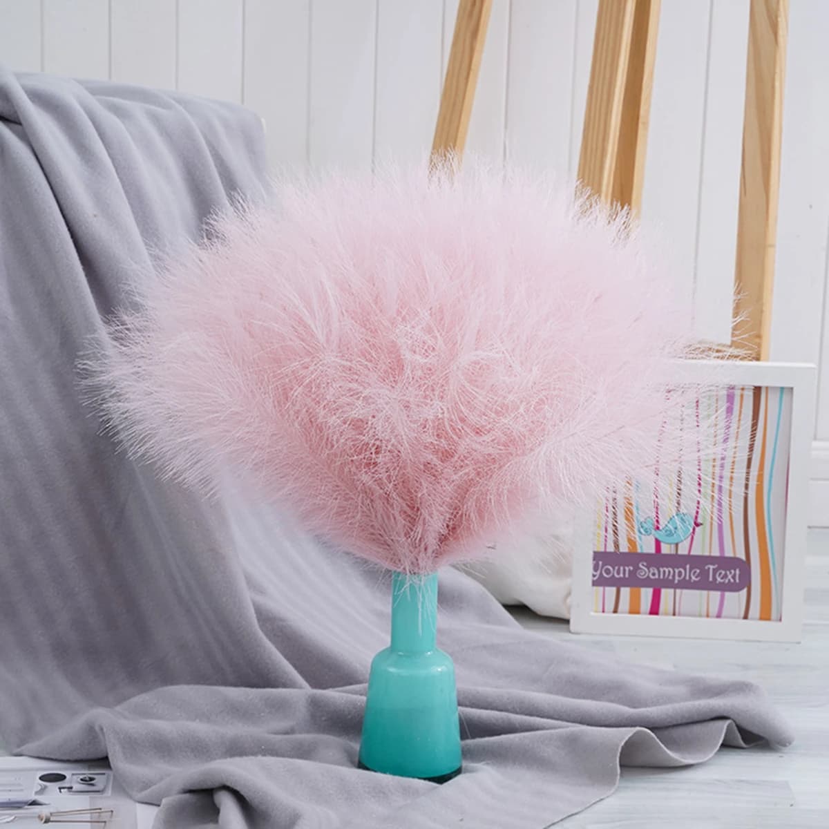 Trawa Pampasowa 42cm - zestaw 10 sztuk